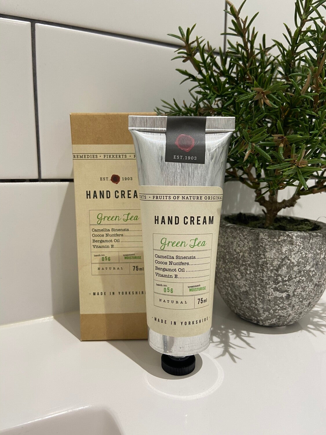 Fruits of Nature | Hand & Nail Cream | Green Tea | 75ml