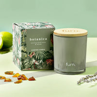 Botanica Scented Glass Candle | Pepermint + Citrus | 210g