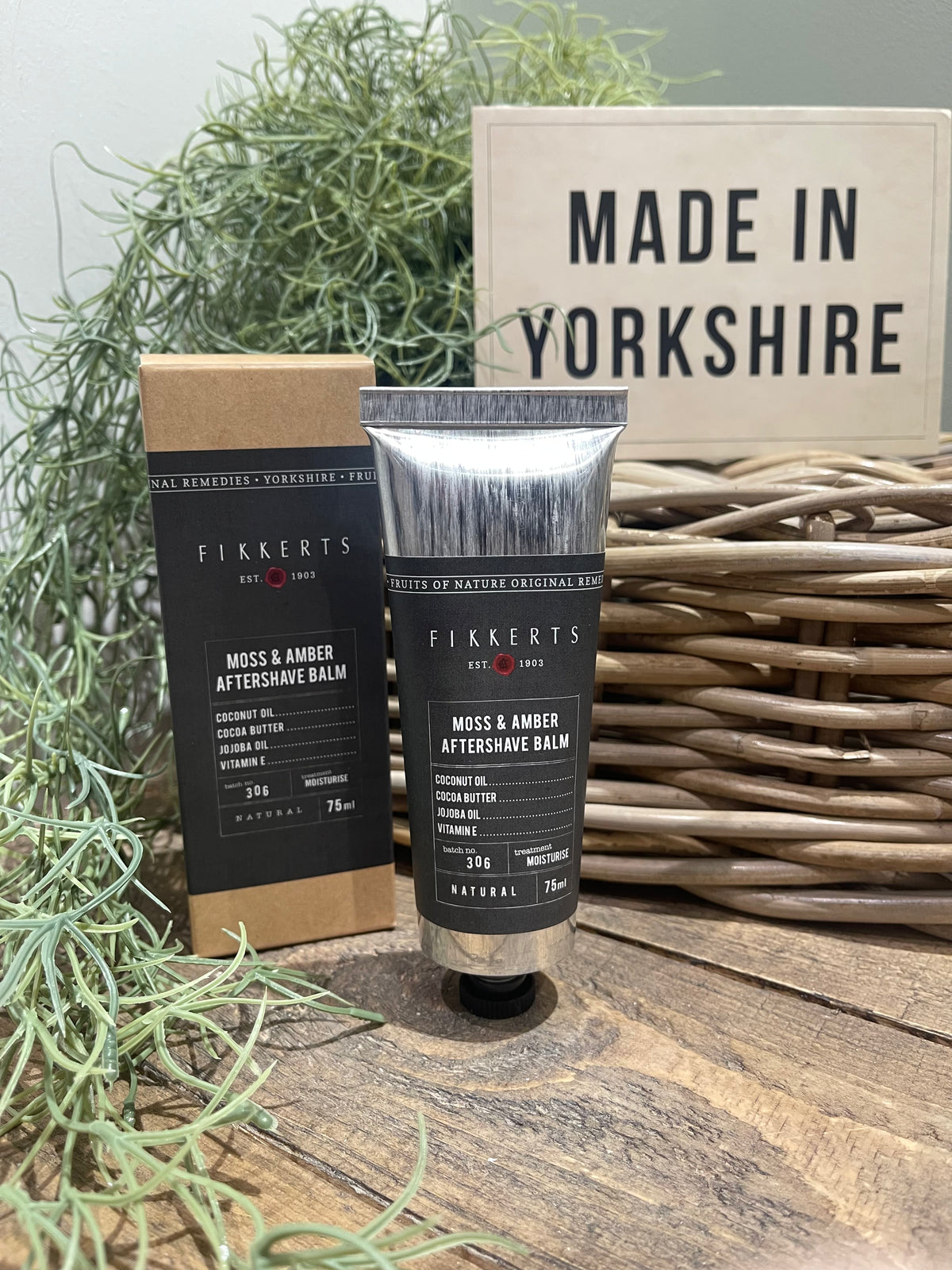 Fruits of Nature Gentleman's Aftershave Balm | Moss & Amber | 75ml