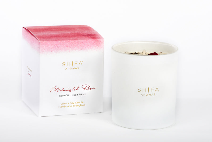 Midnight Rose Candle | Luxury Glass | 30cl