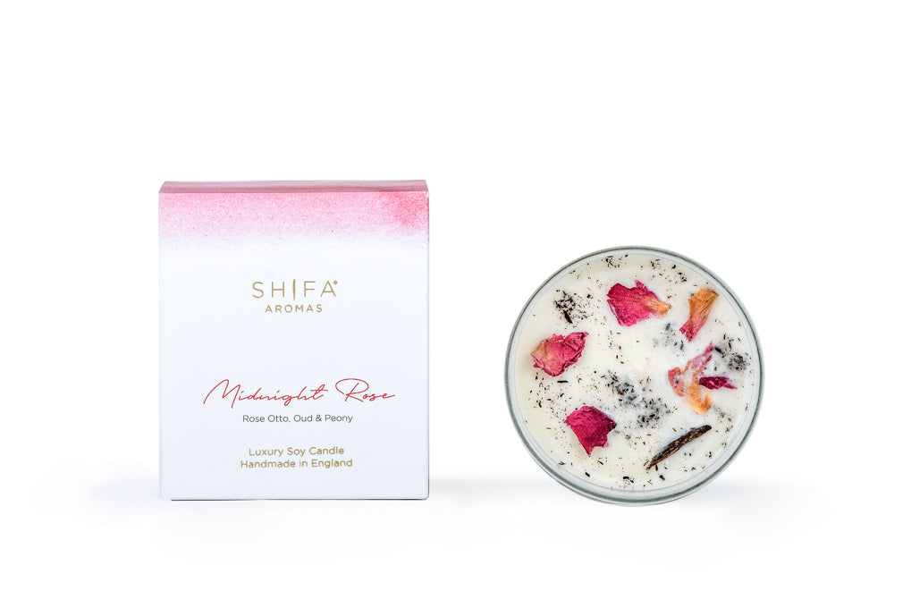 Midnight Rose Candle | Luxury Glass | 30cl