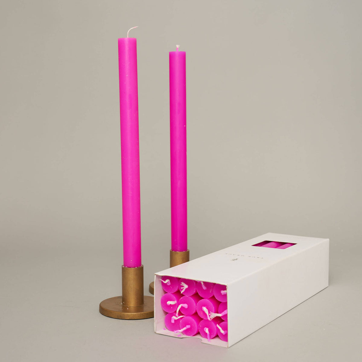 Dinner Candle | Fluo Purple