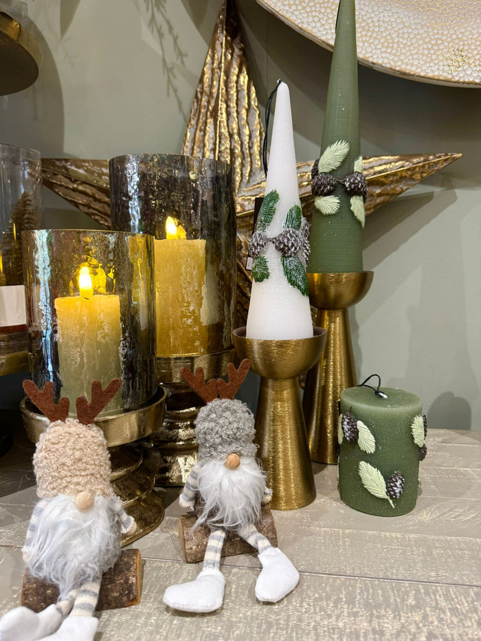 Christmas Candles & Holders