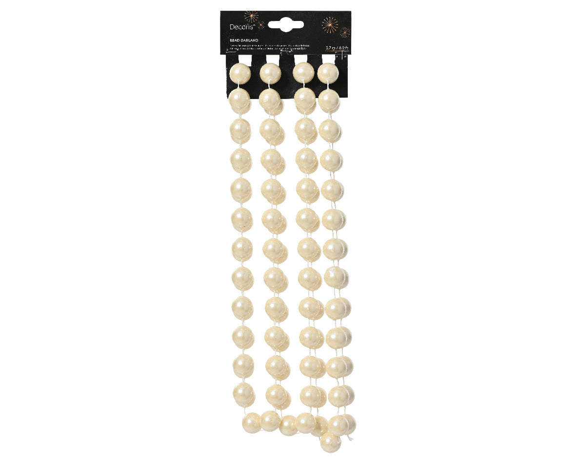 Beaded Garland | Cream | XXL