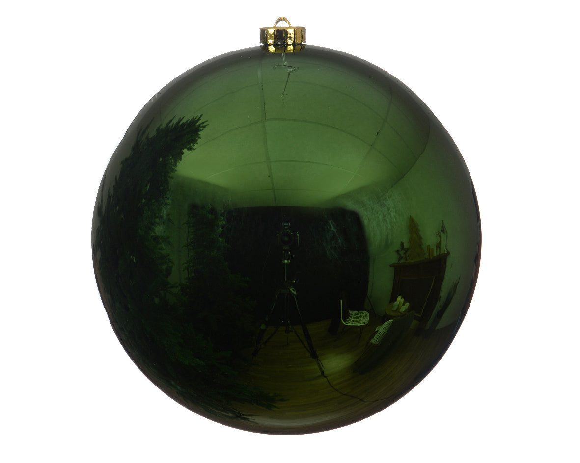 Shatterproof Bauble | Shiny | Pine Green | 14cm