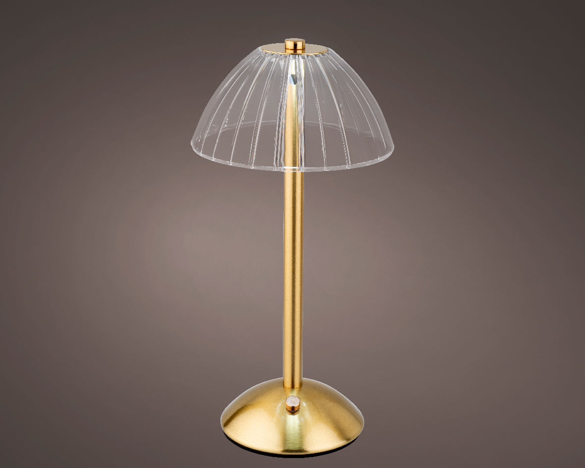 LED Battery Operated Table Light | Gold | 30cm