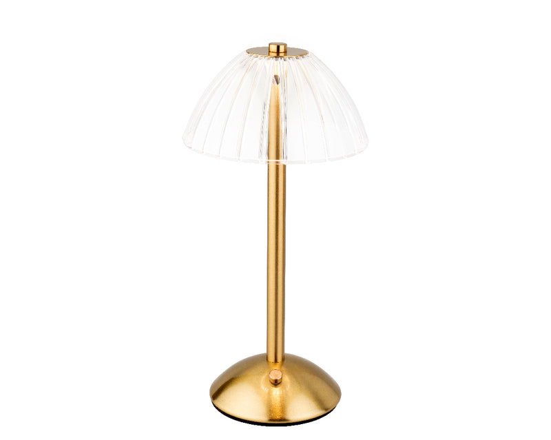 LED Battery Operated Table Light | Gold | 30cm