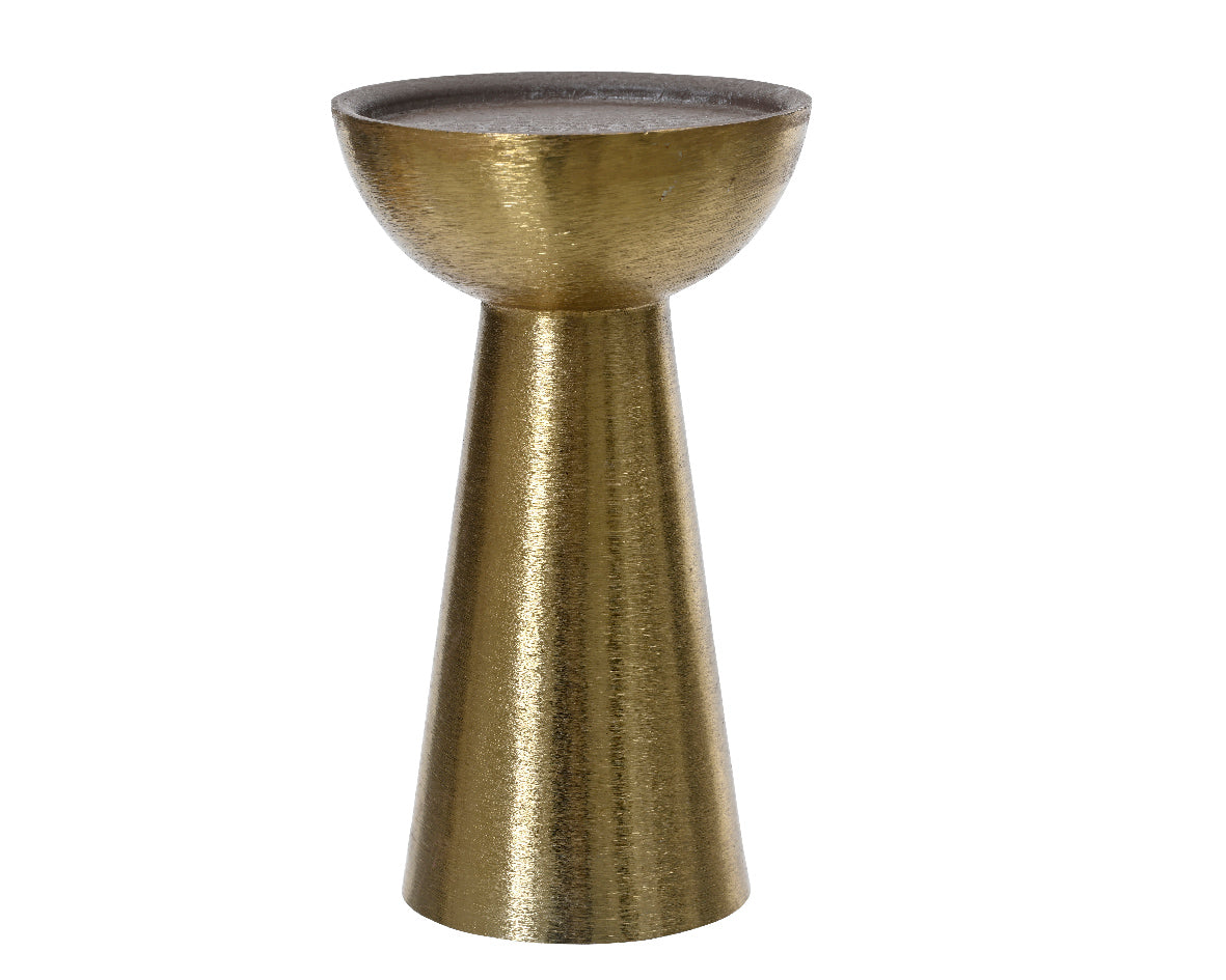 Pillar Candleholder | Gold | 15cm