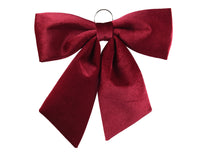 Extra Large Plush Bow | Berry Red | 62cm x 58cm