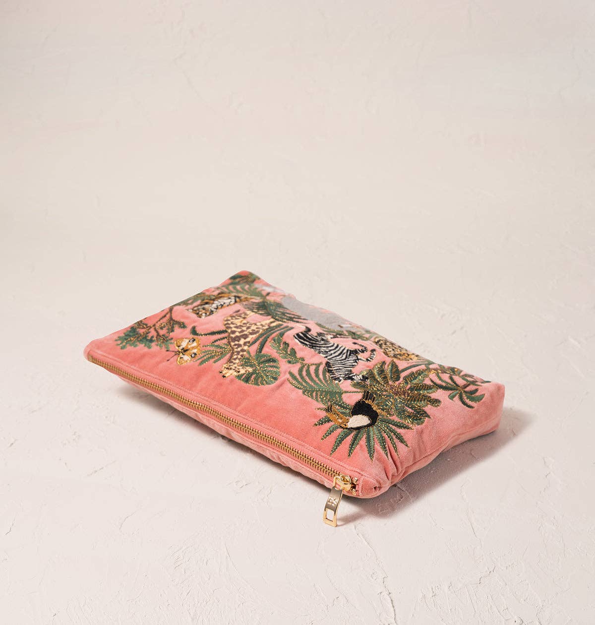 Elizabeth Scarlett | World Wildlife | Everyday Pouch | Coral