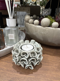 Bud Effect Candle Holder | Grey