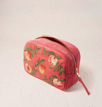 Elizabeth Scarlett | Summer Peach | Makeup Bag | Spiced Coral