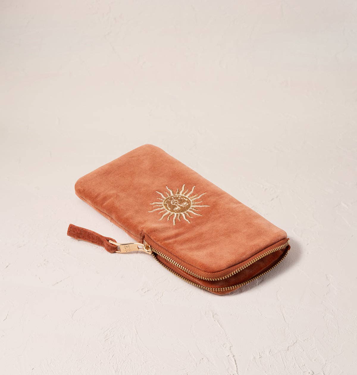 Elizabeth Scarlett | Sun Goddess | Glasses Case | Rust