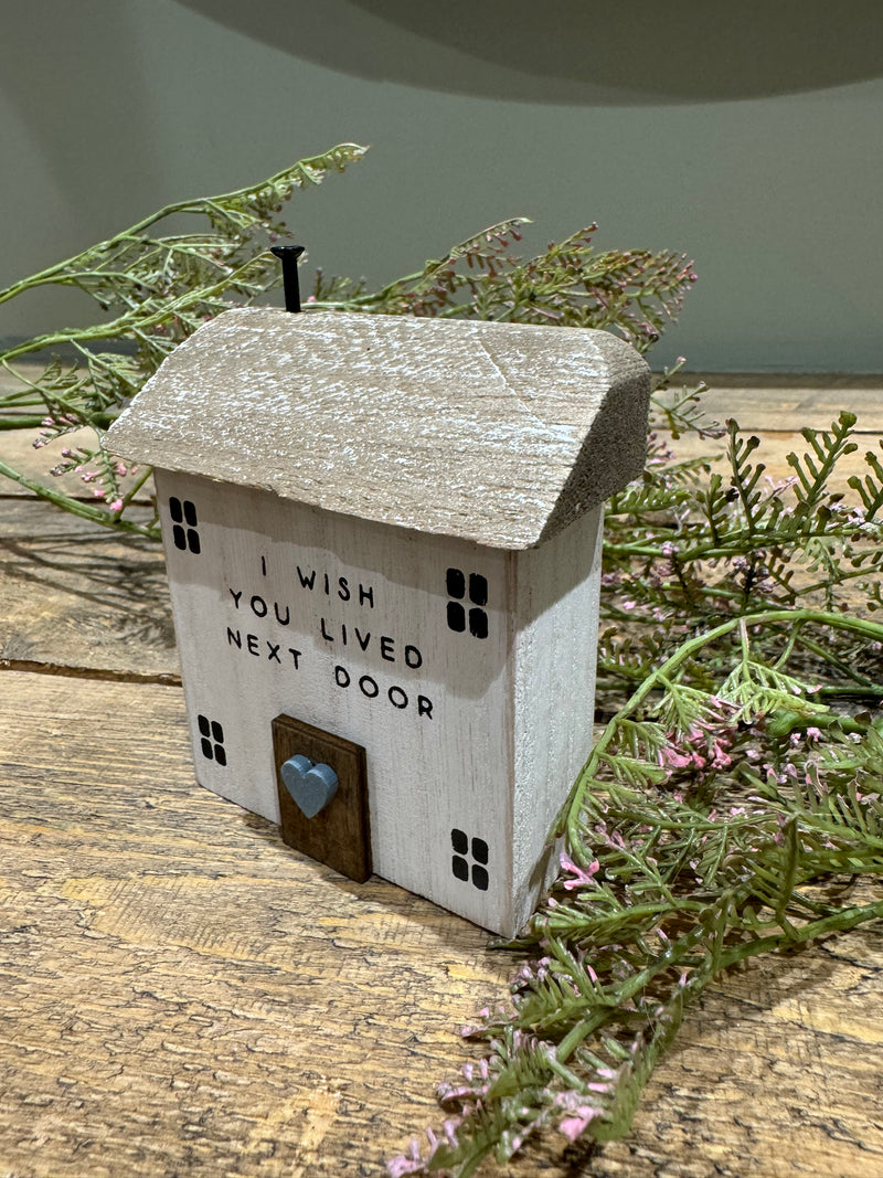 White House | Wish you lived next door | 9.5cm