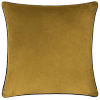 Meridian Velvet Cushion Moss/Charcoal