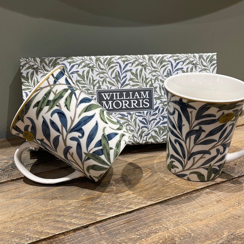 William Morris | Willow Bough Design | Duo China Mug Set