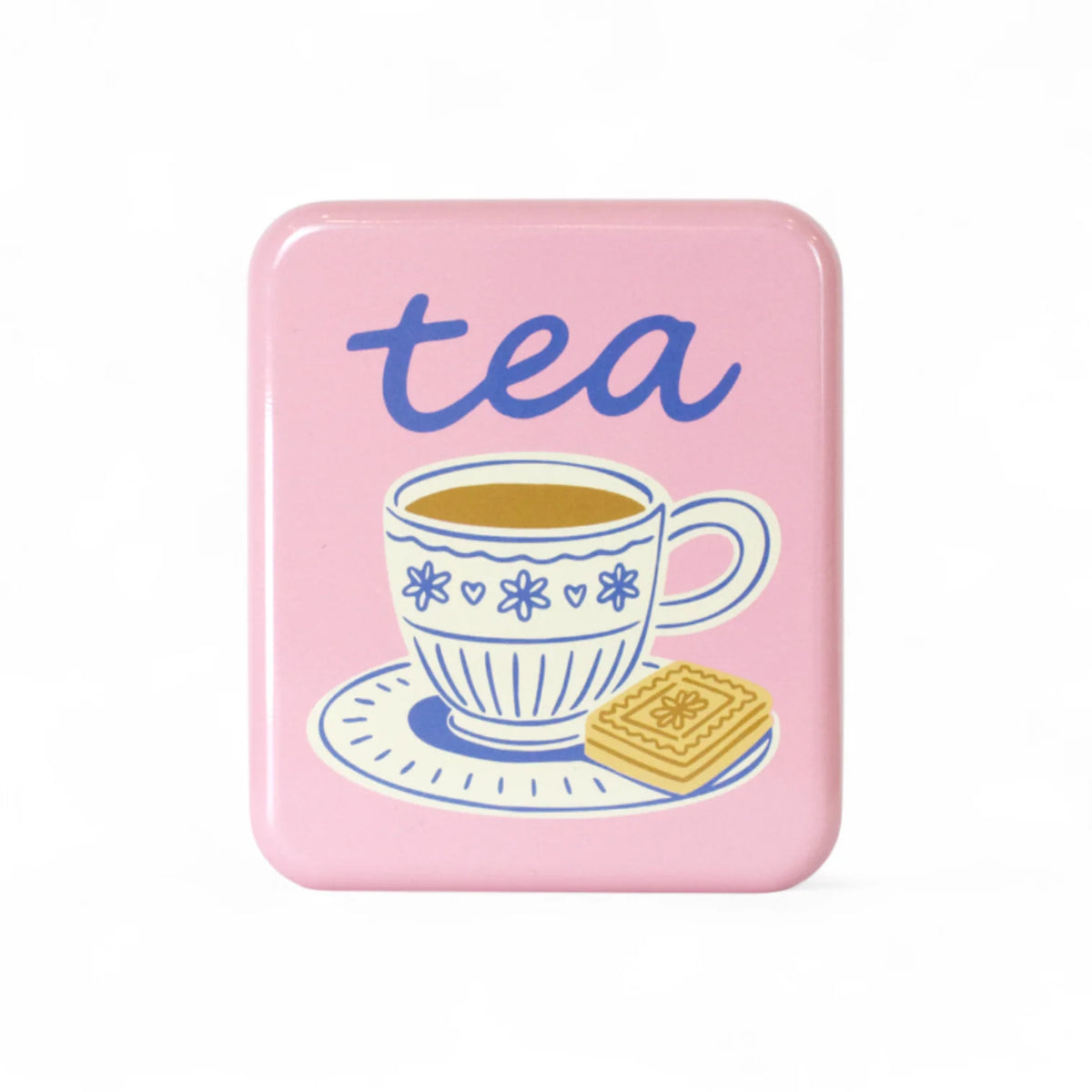 Tea Bag | Metal Tin | Tea & Biccy