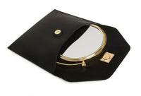 Travel Mirror & Case | 7x Magnification | Black