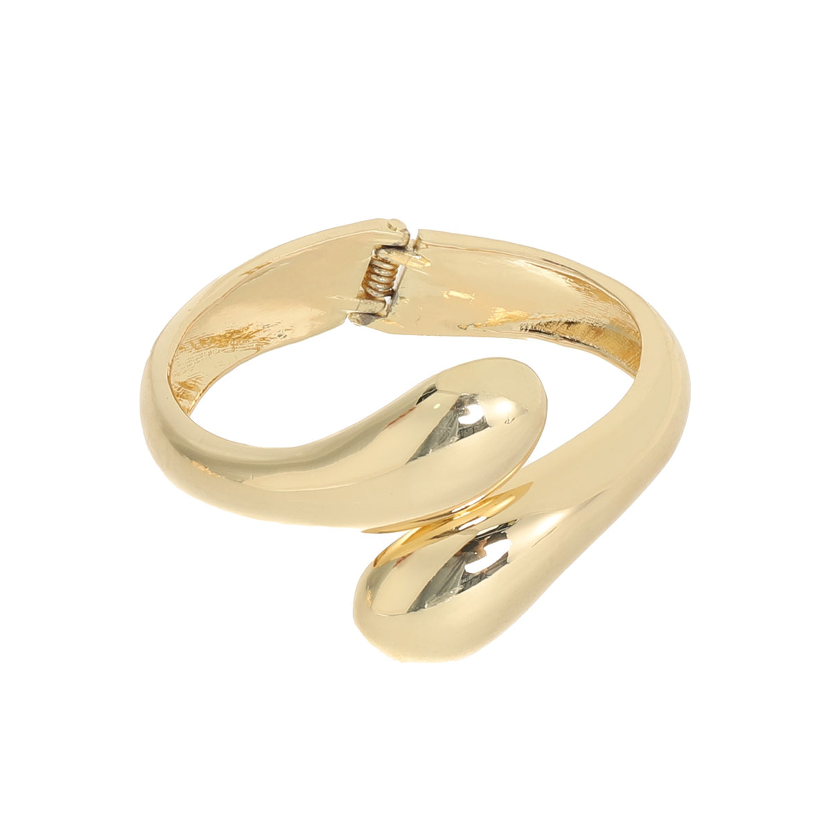 GOLD PLATED BANGLE B2123 WITH A POUCH