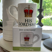 His Lordship China Mug