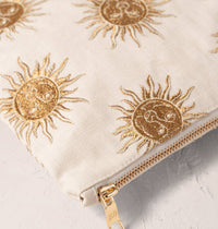 Elizabeth Scarlett | Sun Goddess | Everyday Pouch | Cream