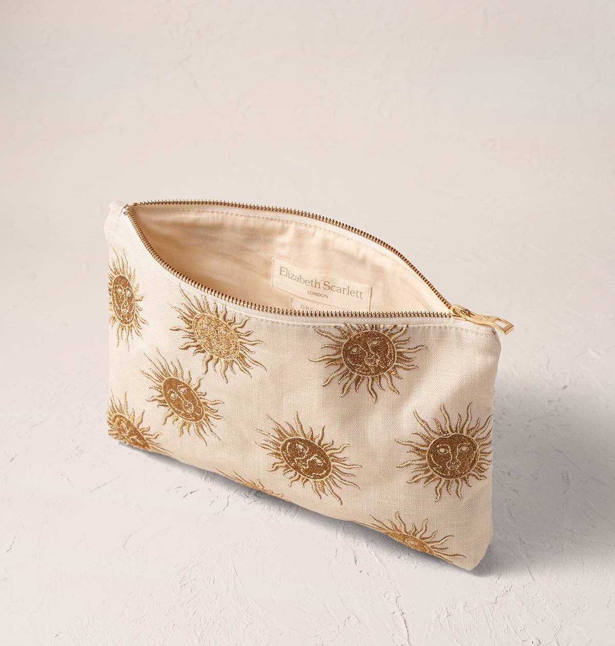 Elizabeth Scarlett | Sun Goddess | Everyday Pouch | Cream