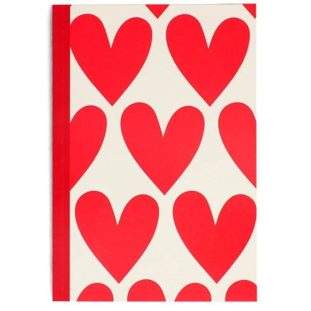 A5 Heart Design Note Book | Lined