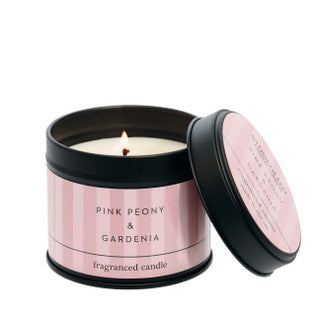 Modern Classics | Pink Peony & Gardenia Candle Tin | 140g