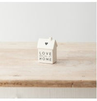 Love Begins At Home House Decoration | 7cm