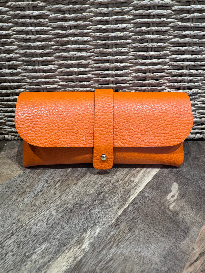 Italian Leather Glasses Case