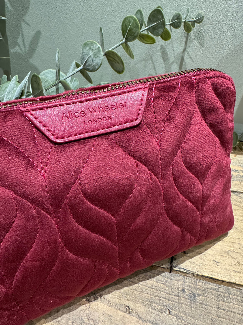 Velvet Make up Bag | Fig