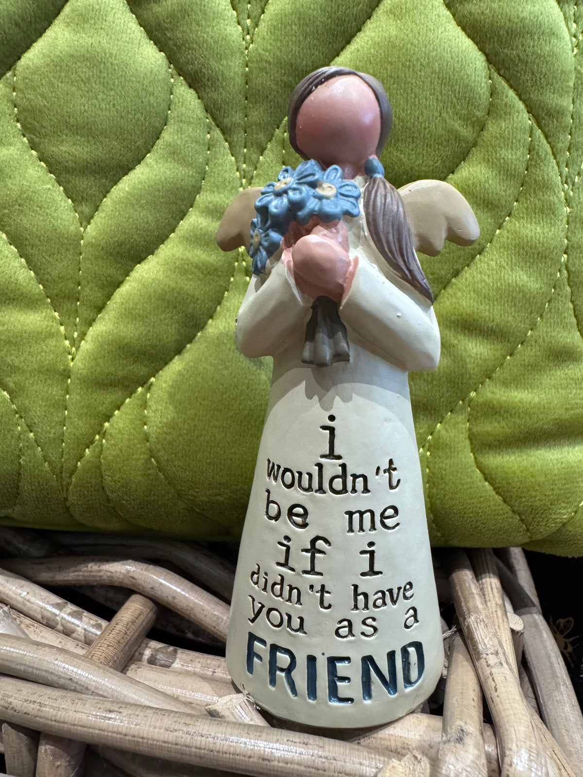 Friends Standing Angel Ornament | 9cm