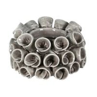 Bud Effect Candle Holder | Grey