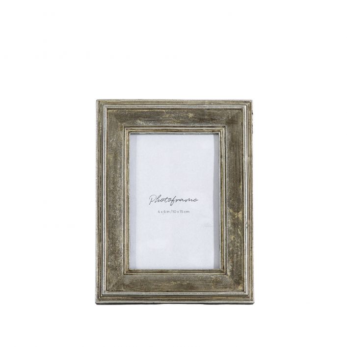 Metallic Photo Frame | Pewter | 4 x 6