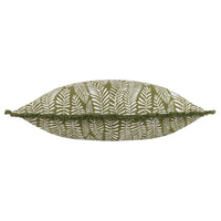 Fern Cushion | Olive | 40cm x 60cm | Feather Filled