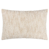 Oblong Textured Cushion | Natural | 40cm x 60cm | Feather Filled