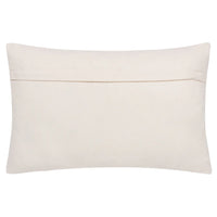 Oblong Textured Cushion | Natural | 40cm x 60cm | Feather Filled