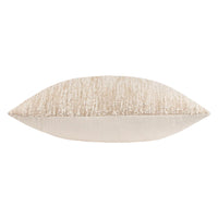 Oblong Textured Cushion | Natural | 40cm x 60cm | Feather Filled