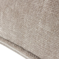 Heavy Chenille Cushion | Greige | 50cm x 50cm | Feather Filled