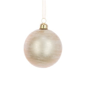 Helena Round Bauble | Glass | 8cm