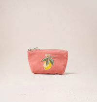 Elizabeth Scarlett | Lemon Blossom | Coin Purse | Coral