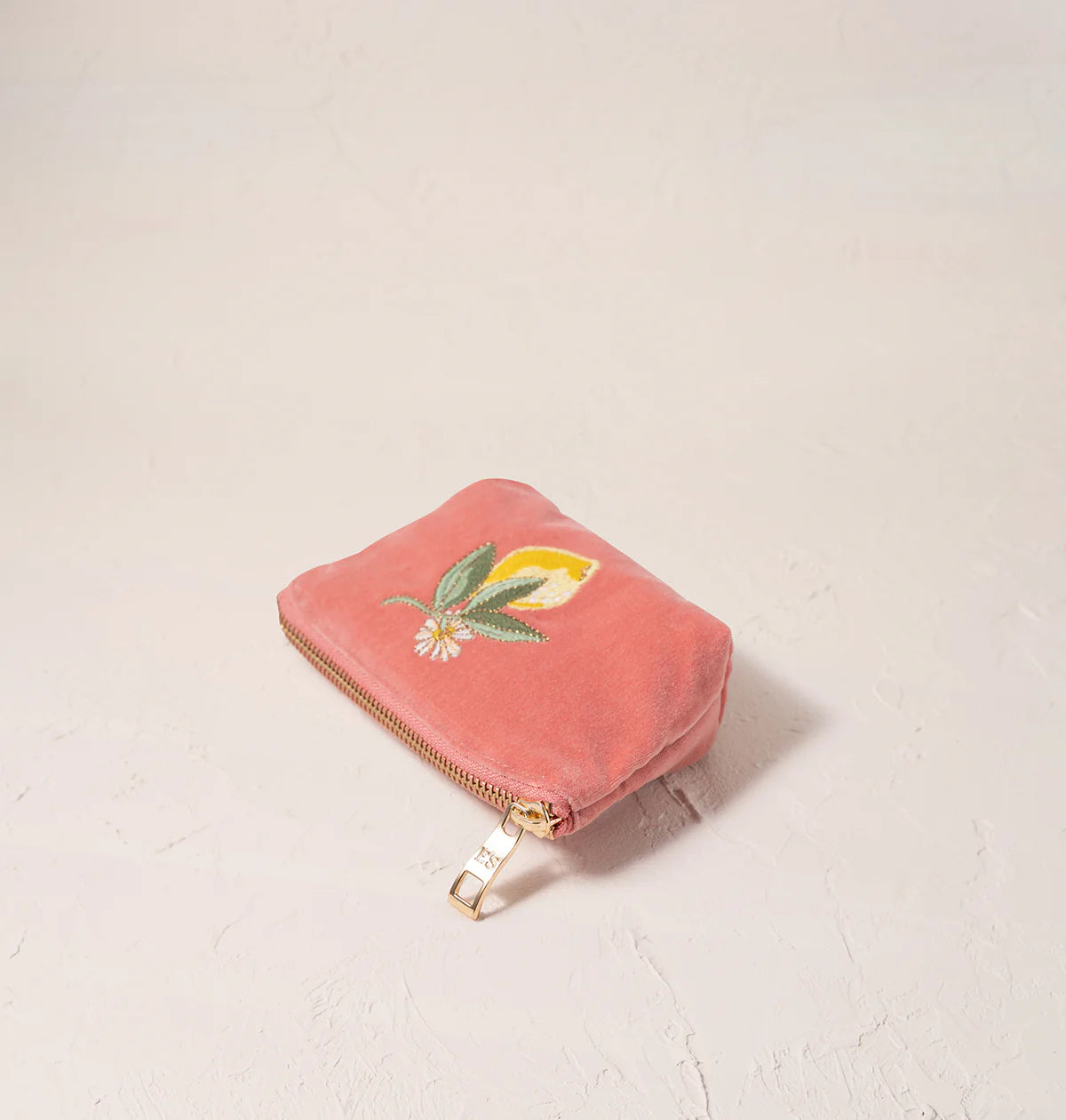 Elizabeth Scarlett | Lemon Blossom | Coin Purse | Coral