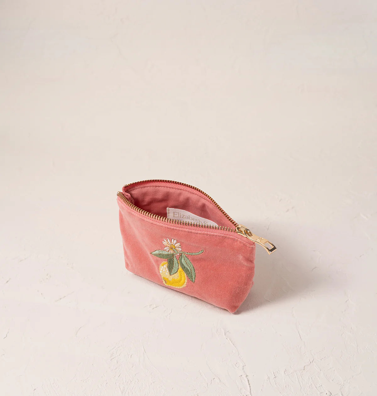 Elizabeth Scarlett | Lemon Blossom | Coin Purse | Coral