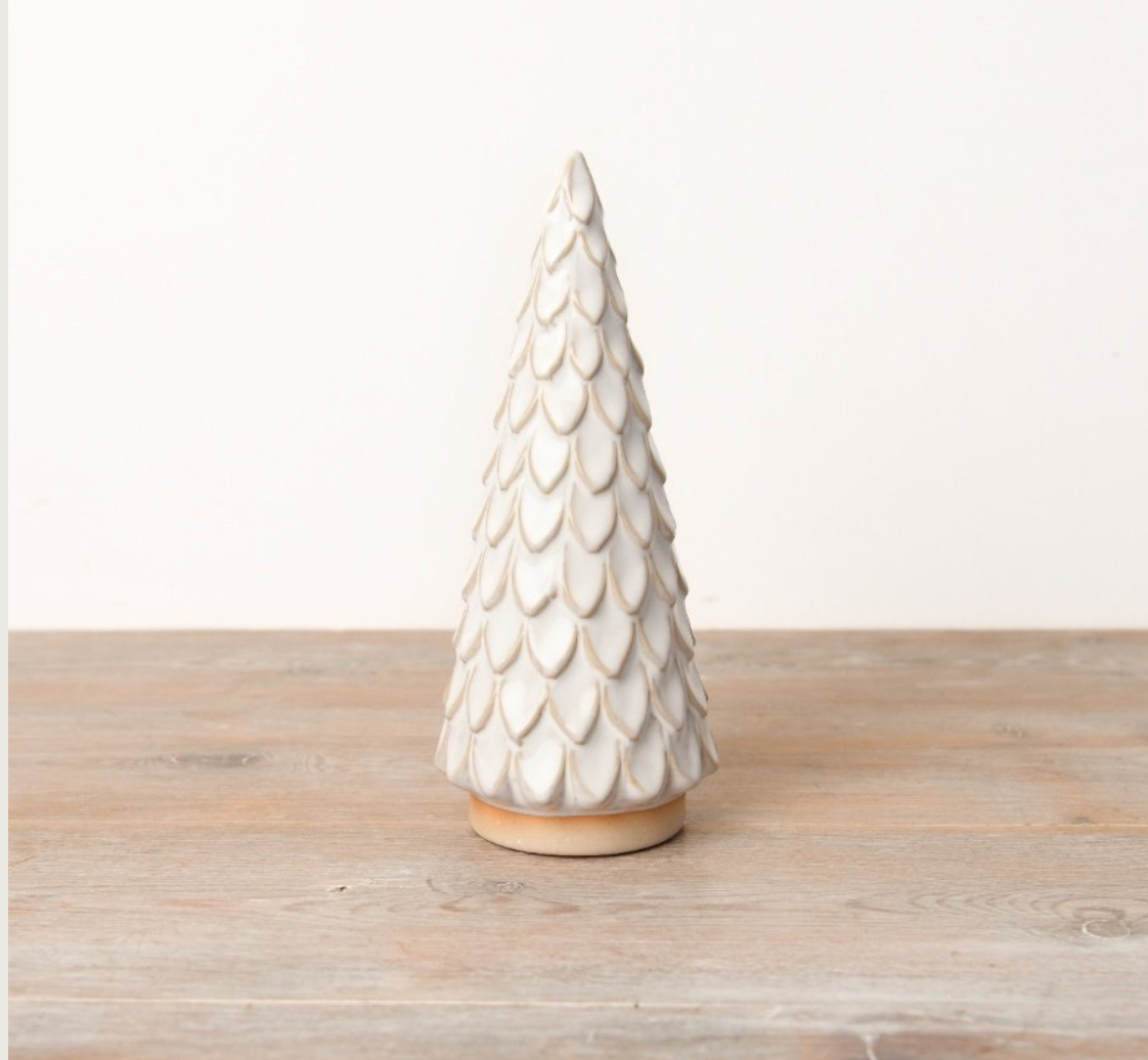 Scalloped Ceramic Tree | Medium