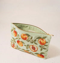 Elizabeth Scarlett | Summer Peach | Everyday Pouch | Mint Green