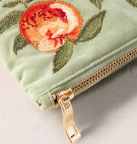 Elizabeth Scarlett | Summer Peach | Everyday Pouch | Mint Green