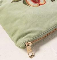 Elizabeth Scarlett | Summer Peach | Mini Pouch | Mint Green