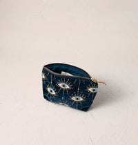 Elizabeth Scarlett | Mystical Eye | Coin Purse | Ink Blue