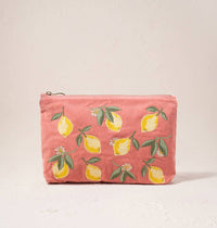 Elizabeth Scarlett | Lemon Blossom | Everyday Pouch | Coral