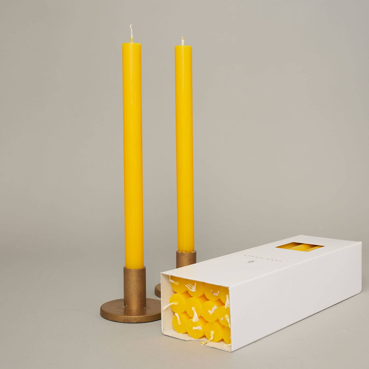 Dinner Candle | Yellow